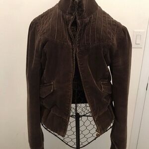 Vintage TNA Brown Corduroy Women's Jacket